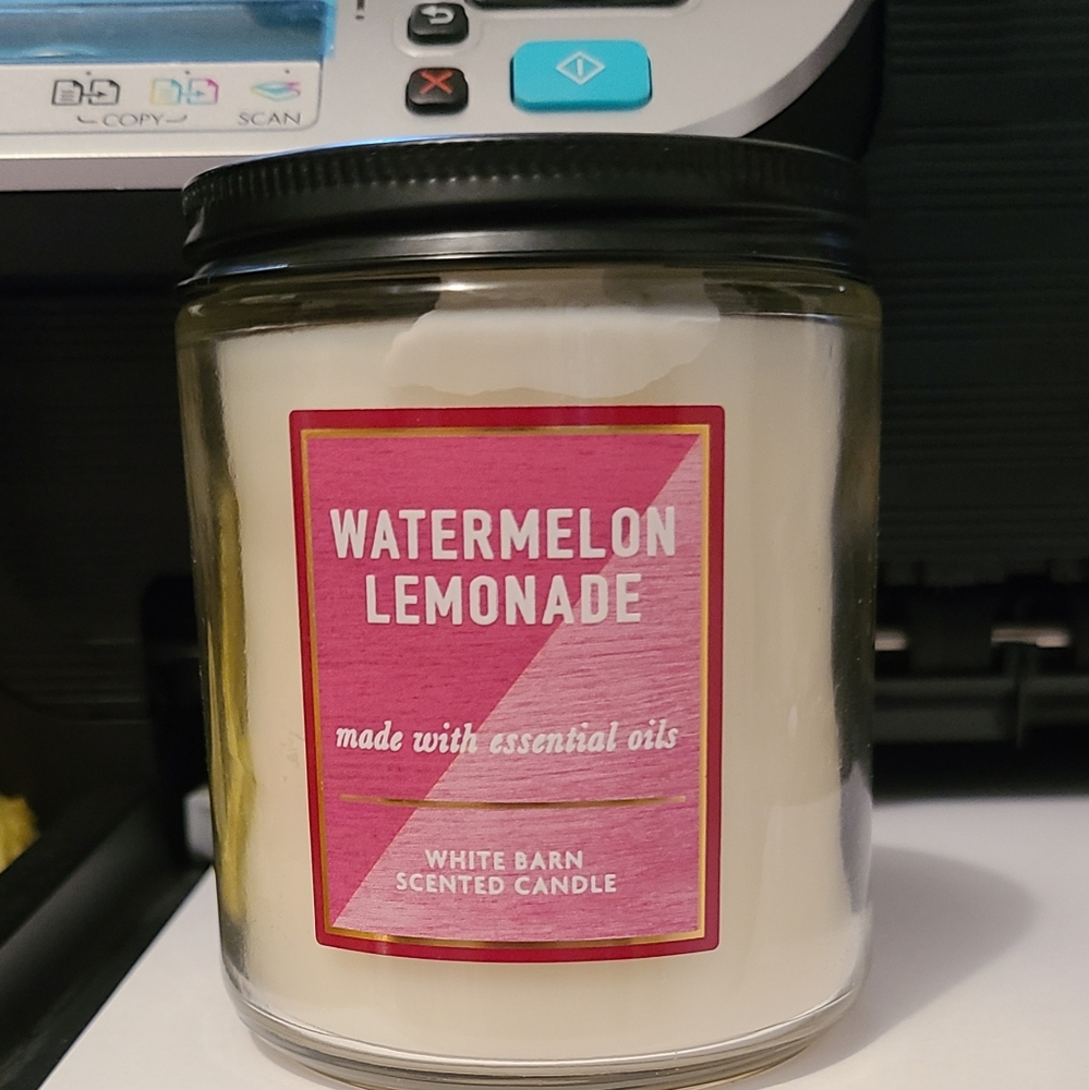 Bath and body candle